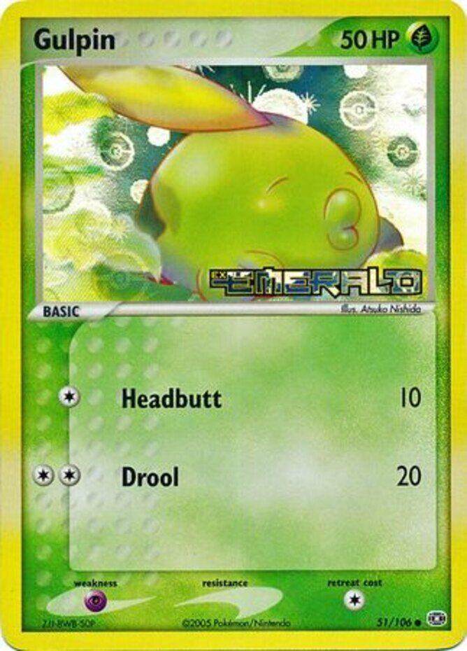 Gulpin (51/106) (Stamped) [EX: Emerald] | Exor Games Dartmouth