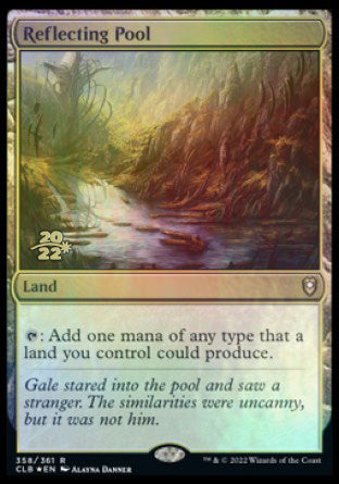 Reflecting Pool [Commander Legends: Battle for Baldur's Gate Prerelease Promos] | Exor Games Dartmouth