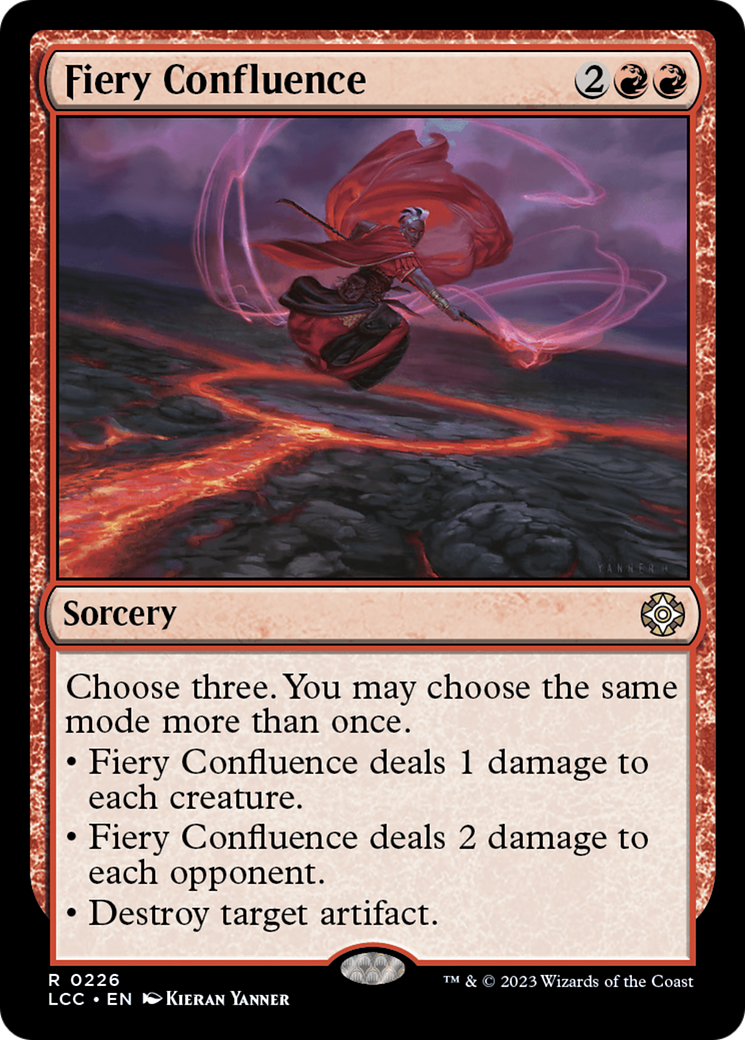 Fiery Confluence [The Lost Caverns of Ixalan Commander] | Exor Games Dartmouth