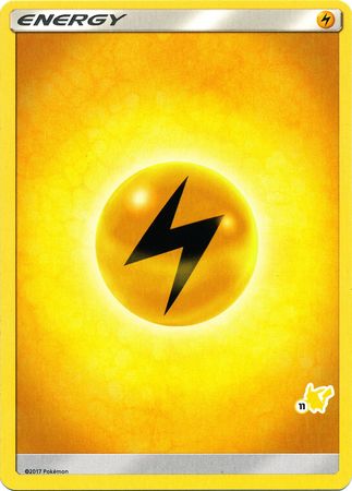 Lightning Energy (Pikachu Stamp #11) [Battle Academy 2020] | Exor Games Dartmouth