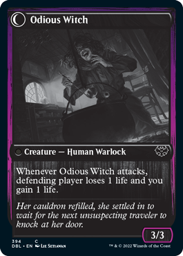 Ragged Recluse // Odious Witch [Innistrad: Double Feature] | Exor Games Dartmouth