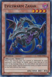 Evilswarm Zahak [HA07-EN012] Super Rare | Exor Games Dartmouth