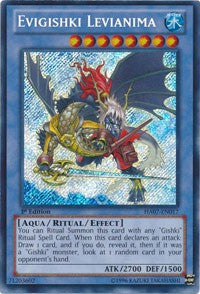 Evigishki Levianima [HA07-EN017] Secret Rare | Exor Games Dartmouth