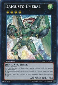 Daigusto Emeral [HA07-EN020] Secret Rare | Exor Games Dartmouth