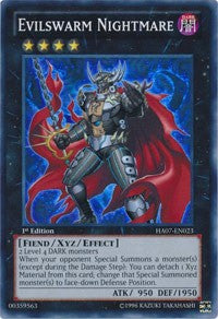 Evilswarm Nightmare [HA07-EN023] Super Rare | Exor Games Dartmouth