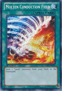 Molten Conduction Field [HA07-EN025] Secret Rare | Exor Games Dartmouth