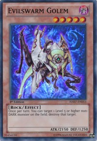 Evilswarm Golem [HA07-EN053] Super Rare | Exor Games Dartmouth