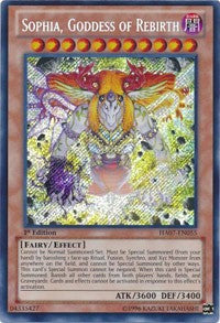 Sophia, Goddess of Rebirth [HA07-EN055] Secret Rare | Exor Games Dartmouth