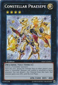 Constellar Praesepe [HA07-EN061] Secret Rare | Exor Games Dartmouth
