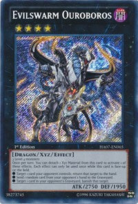 Evilswarm Ouroboros [HA07-EN065] Secret Rare | Exor Games Dartmouth