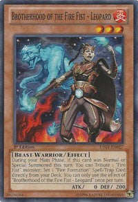 Brotherhood of the Fire Fist - Leopard [LTGY-EN027] Common | Exor Games Dartmouth