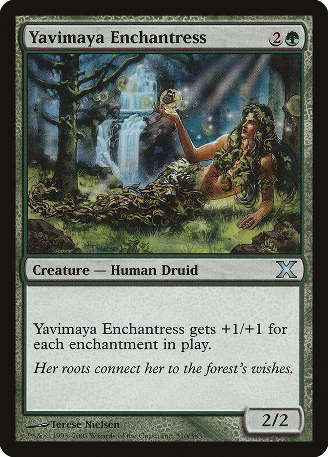 Yavimaya Enchantress [Tenth Edition] | Exor Games Dartmouth