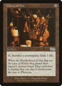 Claws of Gix [Urza's Saga] | Exor Games Dartmouth