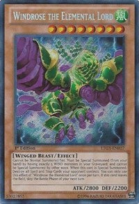 Windrose the Elemental Lord [LTGY-EN037] Secret Rare | Exor Games Dartmouth