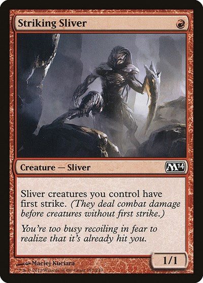 Striking Sliver [Magic 2014] | Exor Games Dartmouth