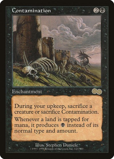 Contamination [Urza's Saga] | Exor Games Dartmouth