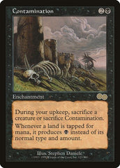 Contamination [Urza's Saga] | Exor Games Dartmouth
