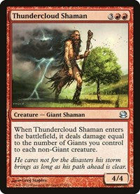 Thundercloud Shaman [Modern Masters] | Exor Games Dartmouth