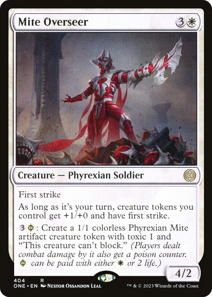 Mite Overseer [Phyrexia: All Will Be One] | Exor Games Dartmouth