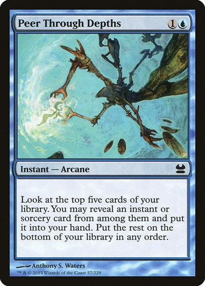 Peer Through Depths [Modern Masters] | Exor Games Dartmouth