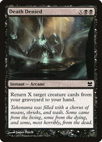 Death Denied [Modern Masters] | Exor Games Dartmouth