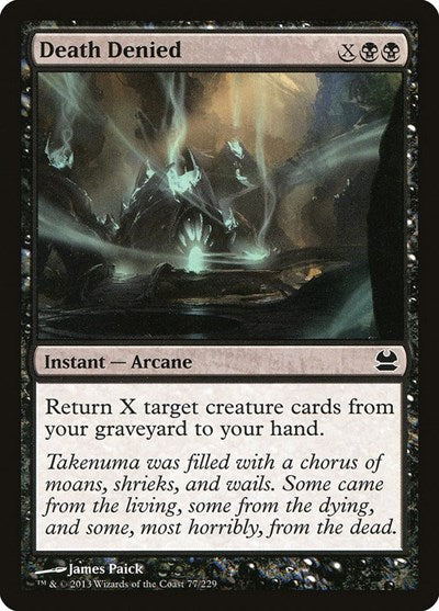Death Denied [Modern Masters] | Exor Games Dartmouth