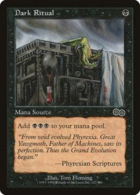 Dark Ritual [Urza's Saga] | Exor Games Dartmouth