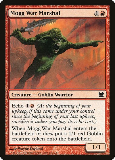 Mogg War Marshal [Modern Masters] | Exor Games Dartmouth