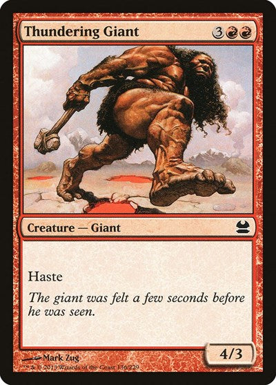 Thundering Giant [Modern Masters] | Exor Games Dartmouth