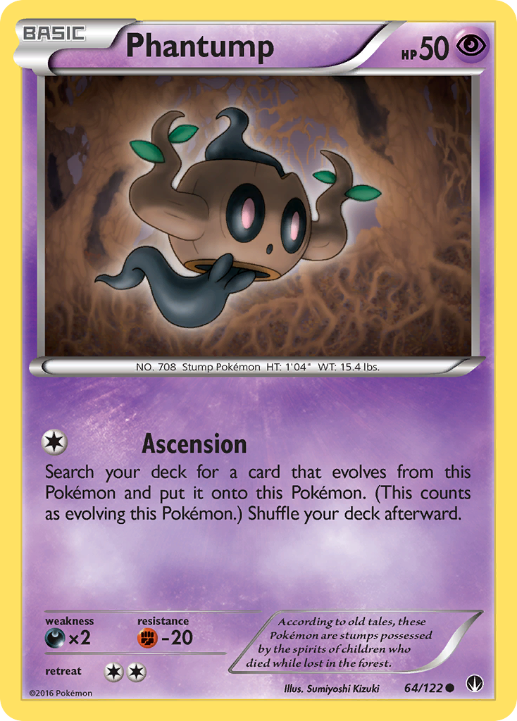 Phantump (64/122) [XY: BREAKpoint] | Exor Games Dartmouth