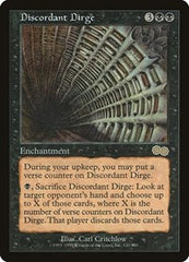Discordant Dirge [Urza's Saga] | Exor Games Dartmouth