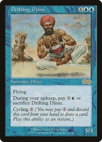 Drifting Djinn [Urza's Saga] | Exor Games Dartmouth