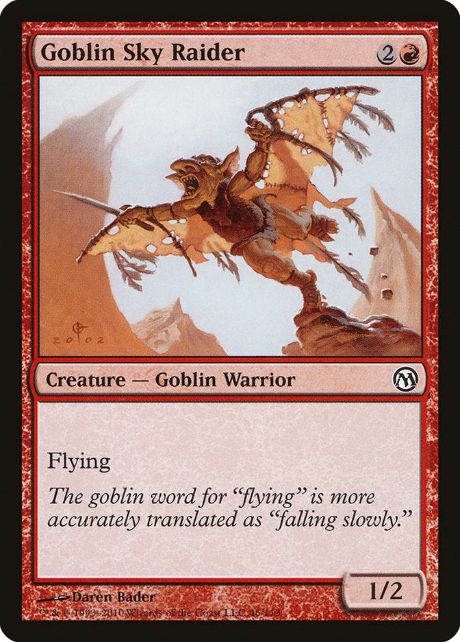 Goblin Sky Raider [Duels of the Planeswalkers] | Exor Games Dartmouth