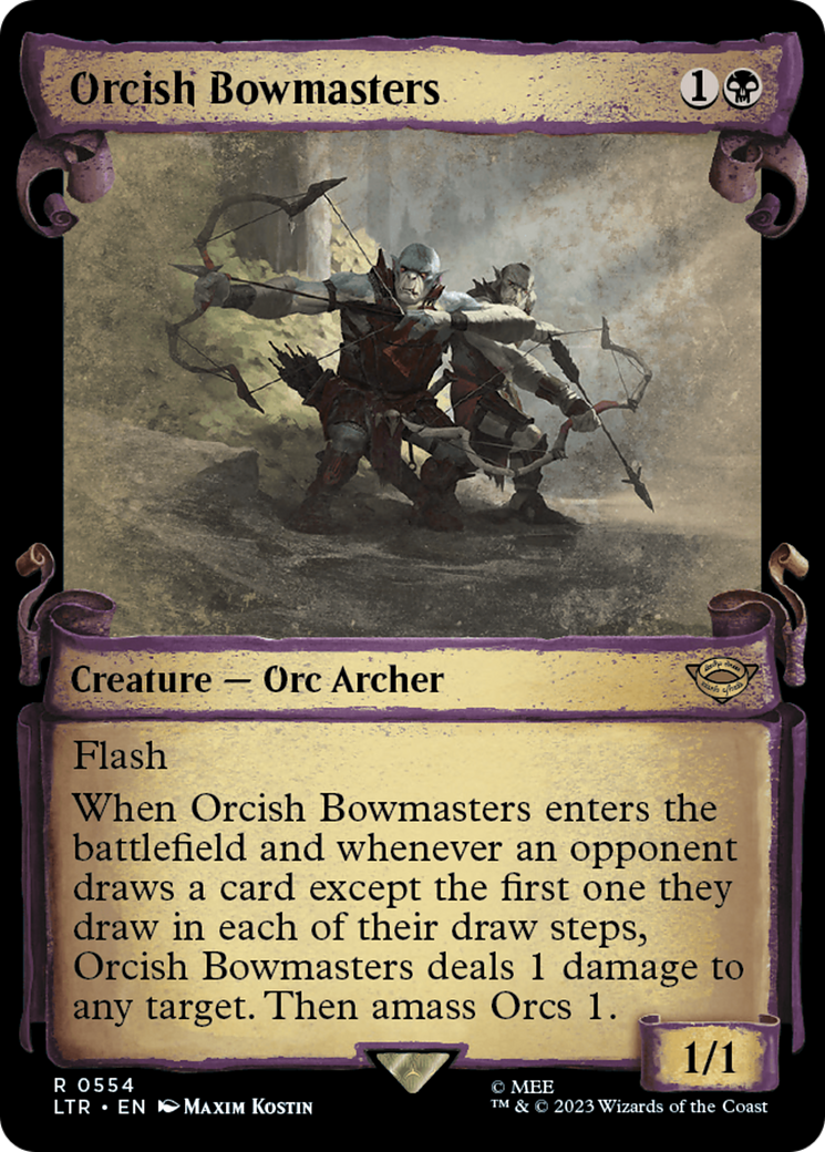 Orcish Bowmasters [The Lord of the Rings: Tales of Middle-Earth Showcase Scrolls] | Exor Games Dartmouth