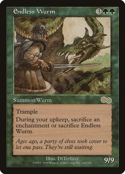 Endless Wurm [Urza's Saga] | Exor Games Dartmouth