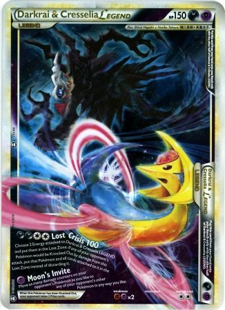 Darkrai & Cresselia LEGEND (99/102) (Jumbo Card) [HeartGold & SoulSilver: Triumphant] | Exor Games Dartmouth