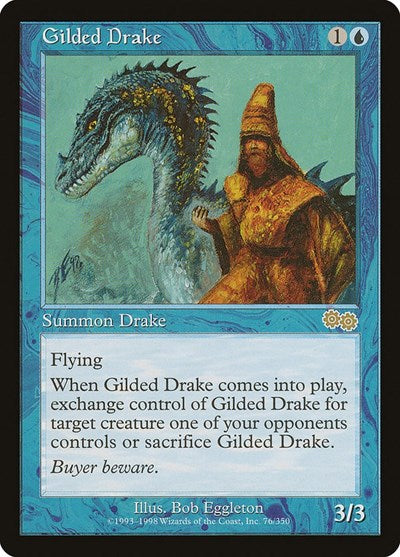 Gilded Drake [Urza's Saga] | Exor Games Dartmouth