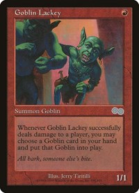 Goblin Lackey [Urza's Saga] | Exor Games Dartmouth