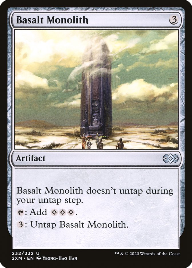 Basalt Monolith [Double Masters] | Exor Games Dartmouth