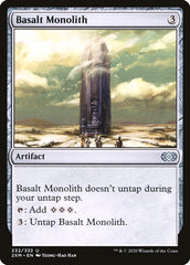 Basalt Monolith [Double Masters] | Exor Games Dartmouth