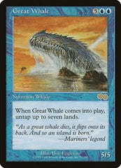 Great Whale [Urza's Saga] | Exor Games Dartmouth