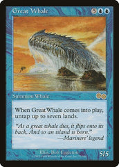 Great Whale [Urza's Saga] | Exor Games Dartmouth