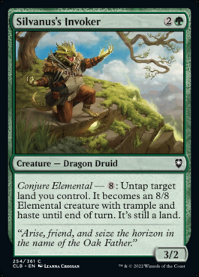 Silvanus's Invoker [Commander Legends: Battle for Baldur's Gate] | Exor Games Dartmouth