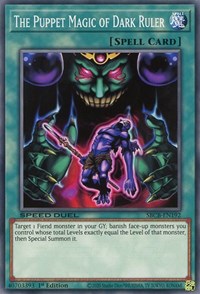 The Puppet Magic of Dark Ruler [SBCB-EN192] Common | Exor Games Dartmouth
