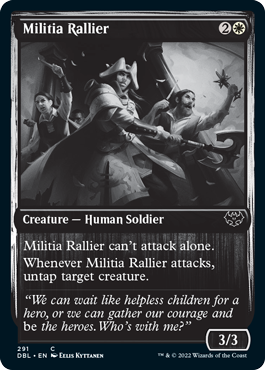 Militia Rallier [Innistrad: Double Feature] | Exor Games Dartmouth