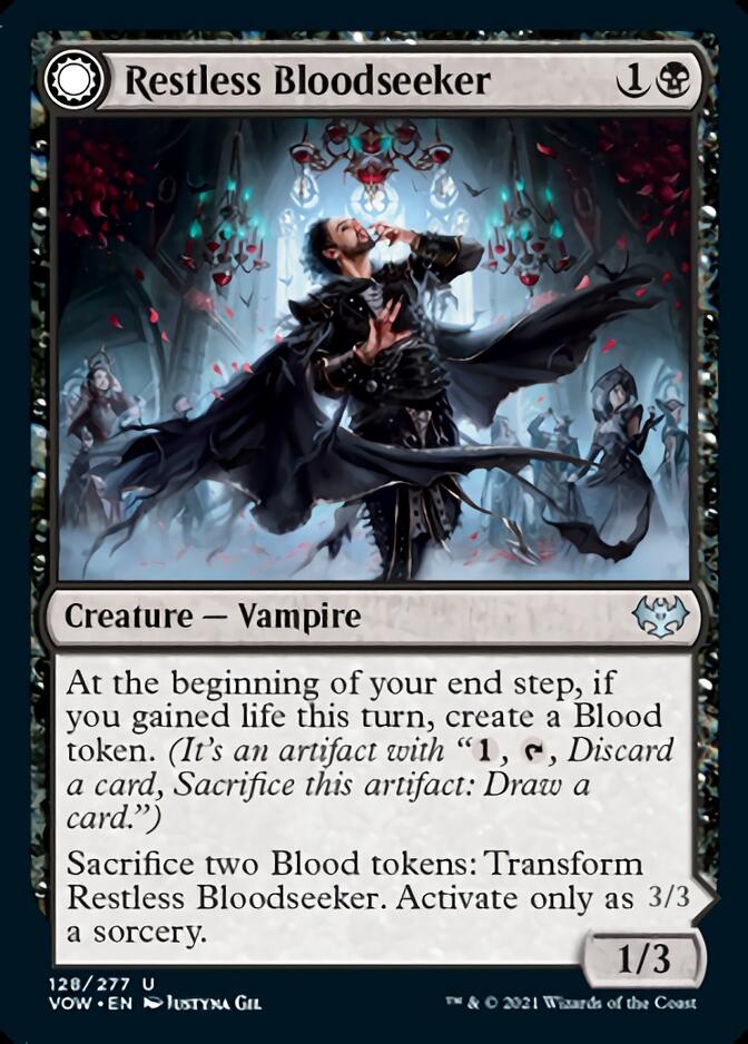 Restless Bloodseeker // Bloodsoaked Reveler [Innistrad: Crimson Vow] | Exor Games Dartmouth