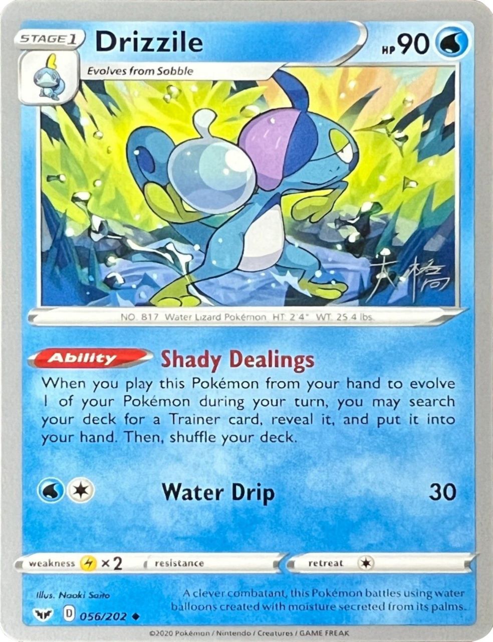 Drizzile (056/202) (Ice Rider Palkia - Rikuto Ohashi) [World Championships 2022] | Exor Games Dartmouth