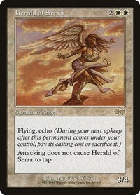 Herald of Serra [Urza's Saga] | Exor Games Dartmouth
