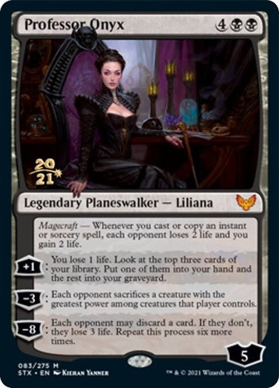 Professor Onyx [Strixhaven: School of Mages Prerelease Promos] | Exor Games Dartmouth
