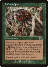 Hidden Spider [Urza's Saga] | Exor Games Dartmouth